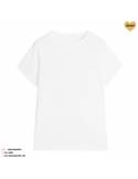 White Short-sleeve pima cotton T-shirt