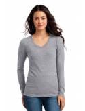 Long sleeve pima cotton T-shirt Gray